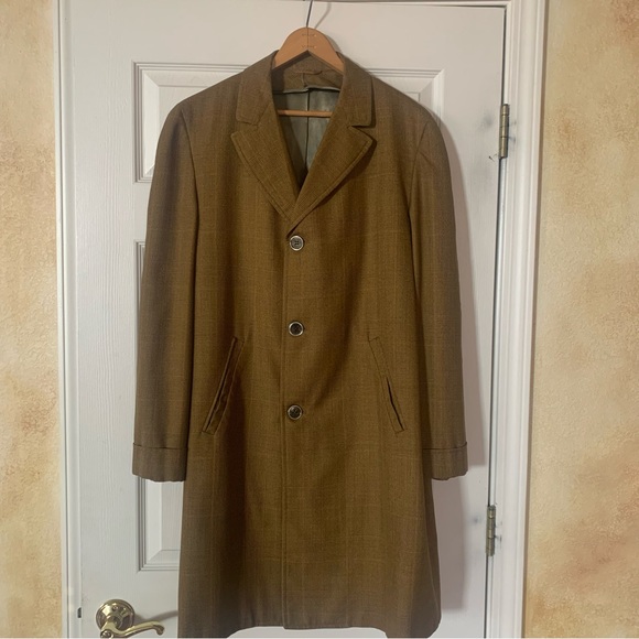 Vintage Zepel glen check overcoat - Picture 1 of 16